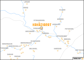 map of Kāka Ziārat