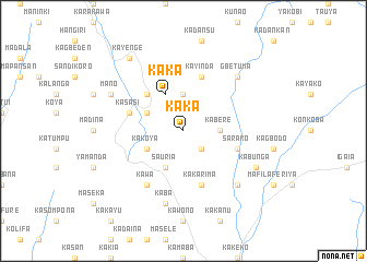 map of Kaka