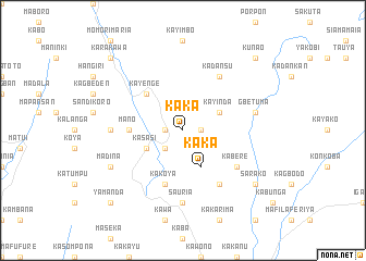 map of Kaka