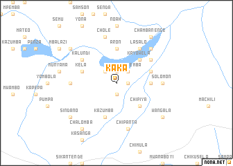 map of Kaka