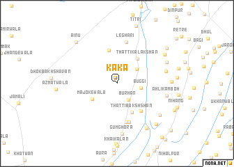 map of Kāka