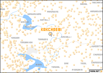 map of Kakchaebi