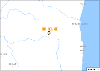 map of Kakelwe