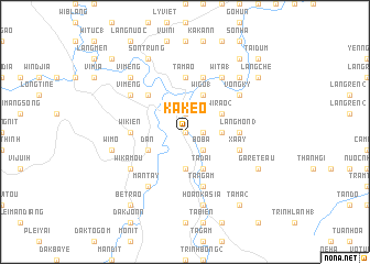 map of Kakeo