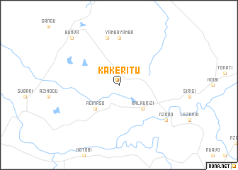 map of Kakeritu