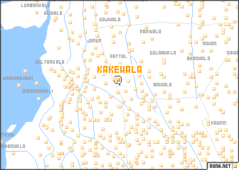map of Kakewāla