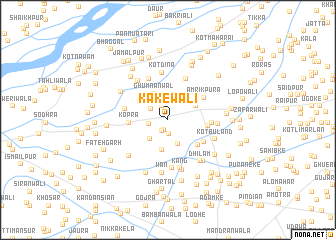 map of Kākewāli