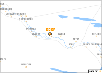 map of Kake