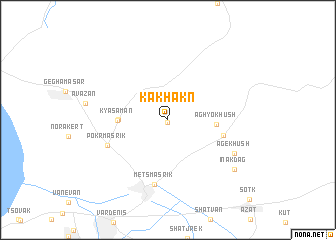 map of Kakhakn