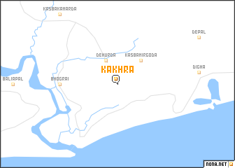 map of Kakhra