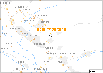 map of Kakhtsrashen