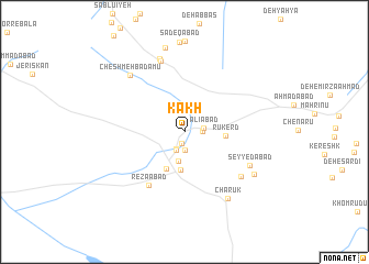 map of Kākh