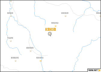 map of Kakia