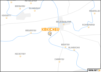 map of Kakichëv