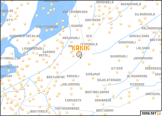 map of Kakik