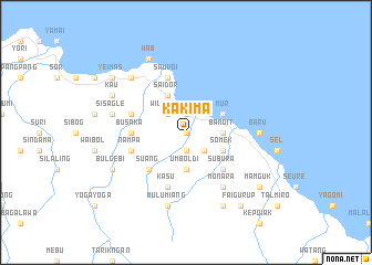 map of Kakima