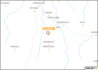 map of Kakima