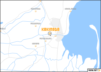 map of Kākināda