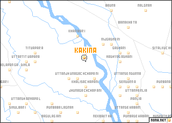 map of Kākina