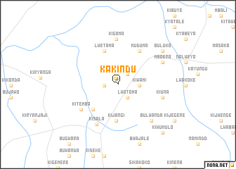 map of Kakindu