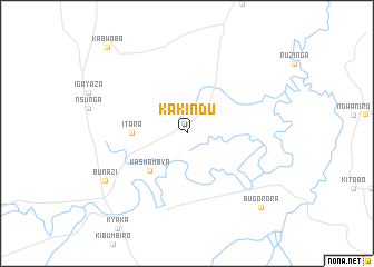 map of Kakindu