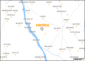 map of Kakindu