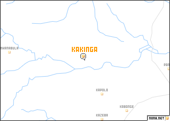 map of Kakinga