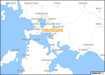 map of Kakinoura