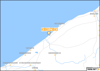 map of Kakizaki