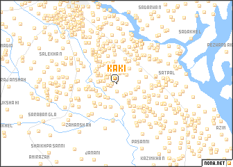 map of Kaki