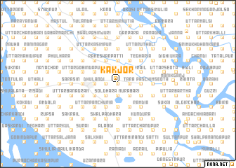 map of Kākjor