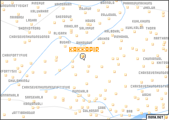 map of Kakka Pīr