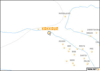 map of Kakkaur