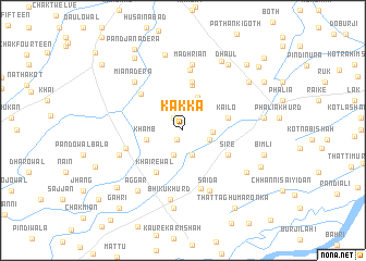 map of Kakka