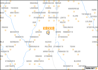 map of Kakka