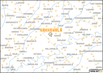 map of Kakkewāla