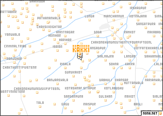 map of Kakki