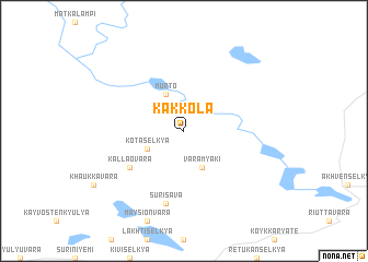 map of Kakkola