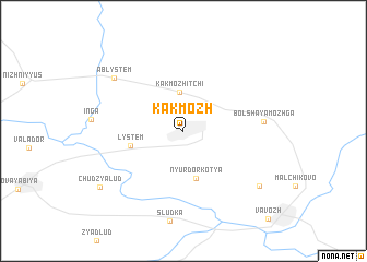 map of Kakmozh