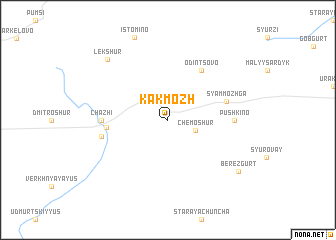 map of Kakmozh