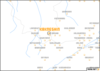 map of Kak Neshīn