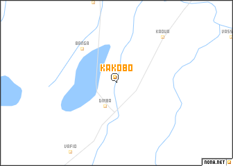 map of Kakobo