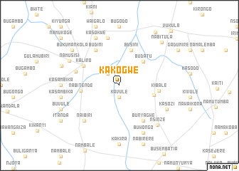 map of Kakogwe