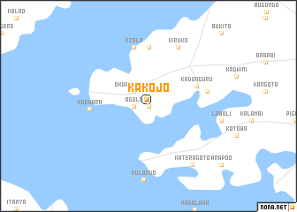 map of Kakojo