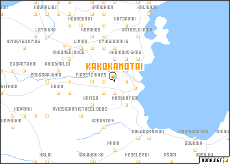 map of Kakokámotai