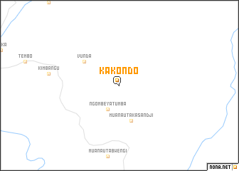 map of Kakondo