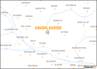 map of Kakoplévrion