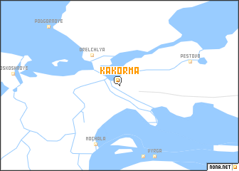 map of Kakorma