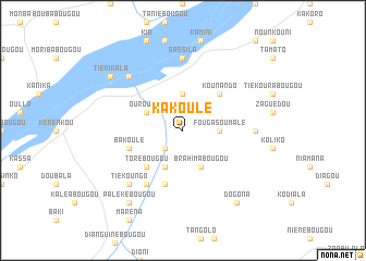 map of Kakoulé