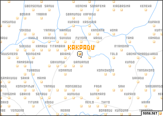 map of Kakpadu